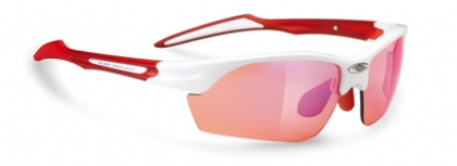 RUDY PROJECT SWIFTY WHITE-GLOSS-RED-RED-LENS