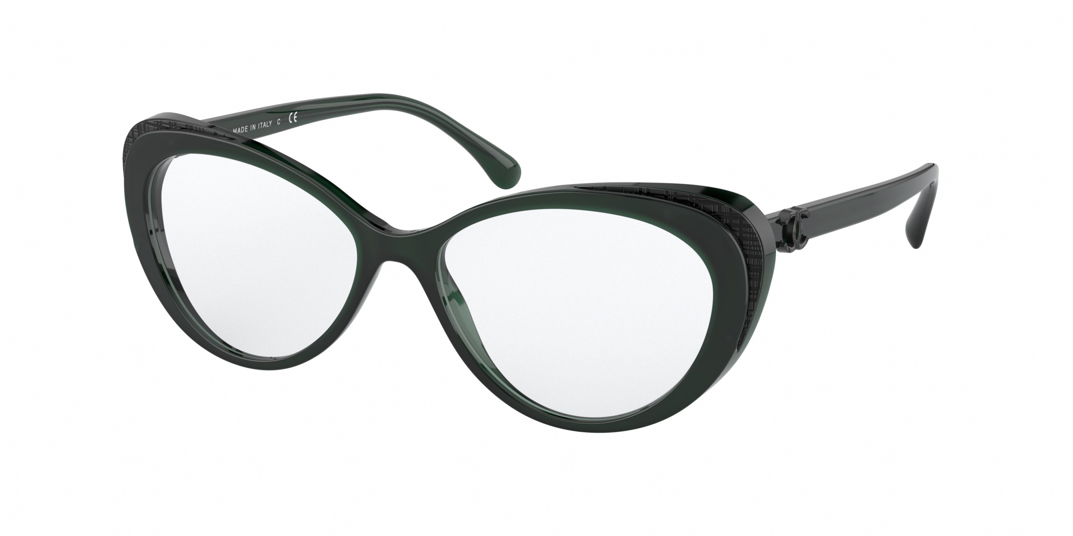 chanel black frames glasses