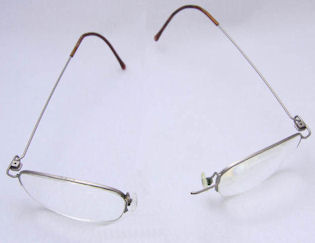 Example of metal repair work done by EyeglassesDepot.com