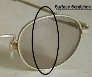 Example of metal repair work done by EyeglassesDepot.com