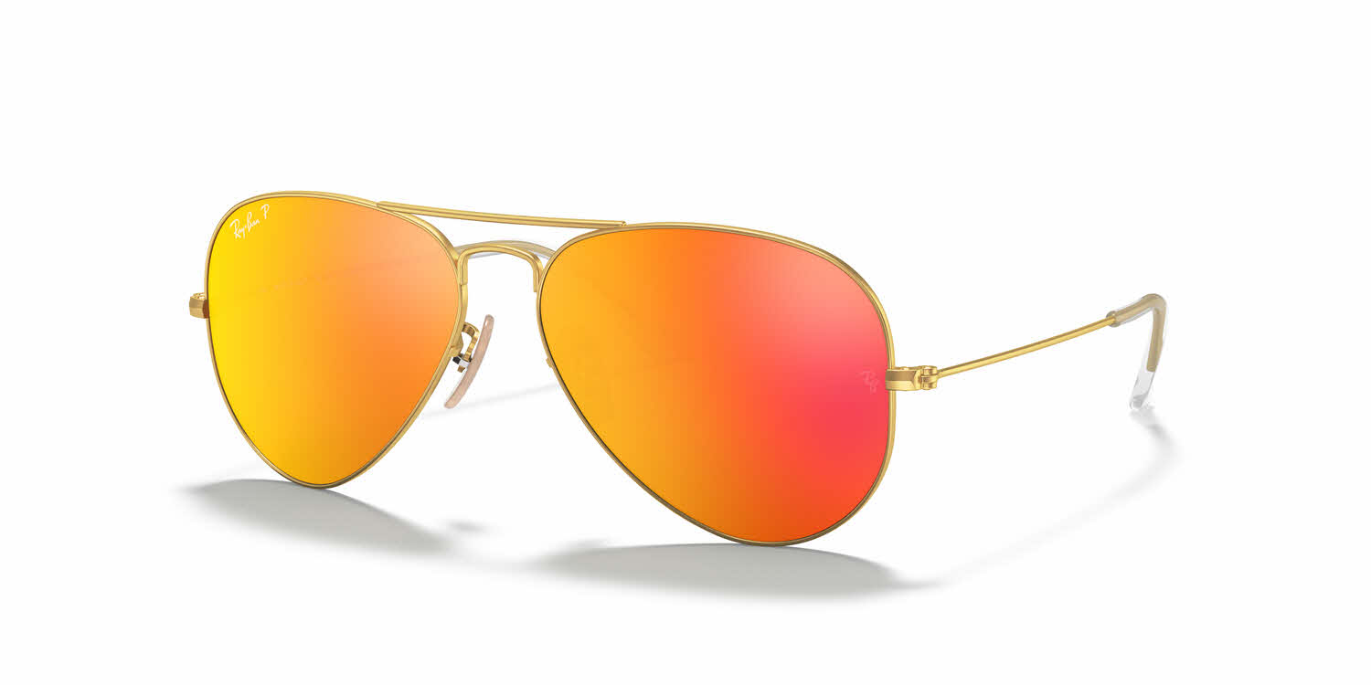 RAY BAN 3025  LARGE METAL AVIATOR 1124D